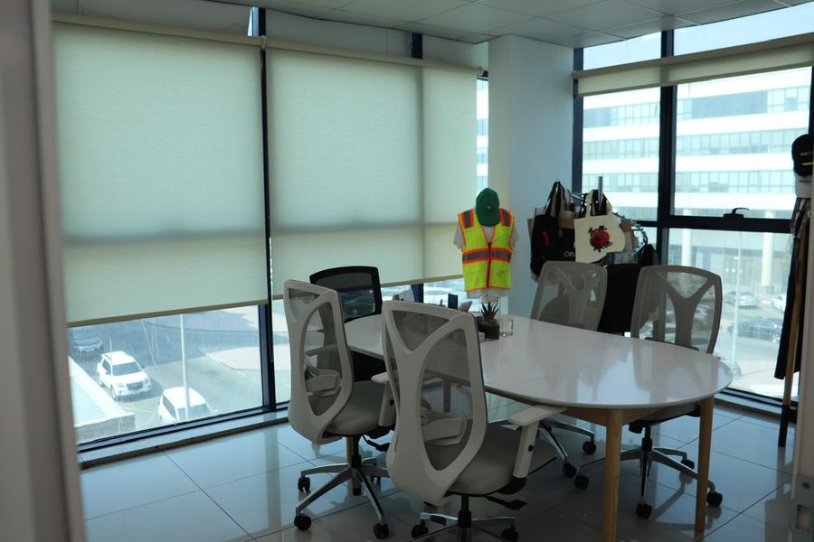 Meeting room — city view