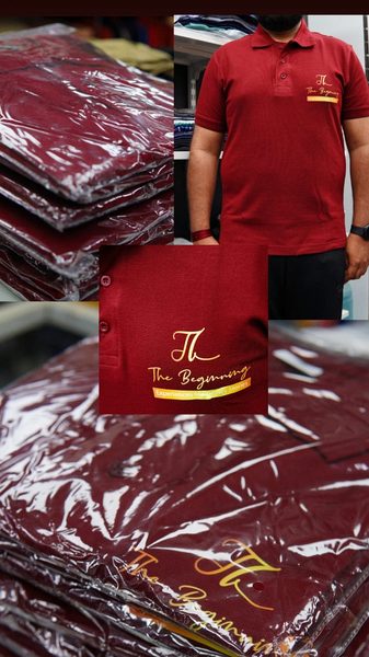 Café staff — branded polo