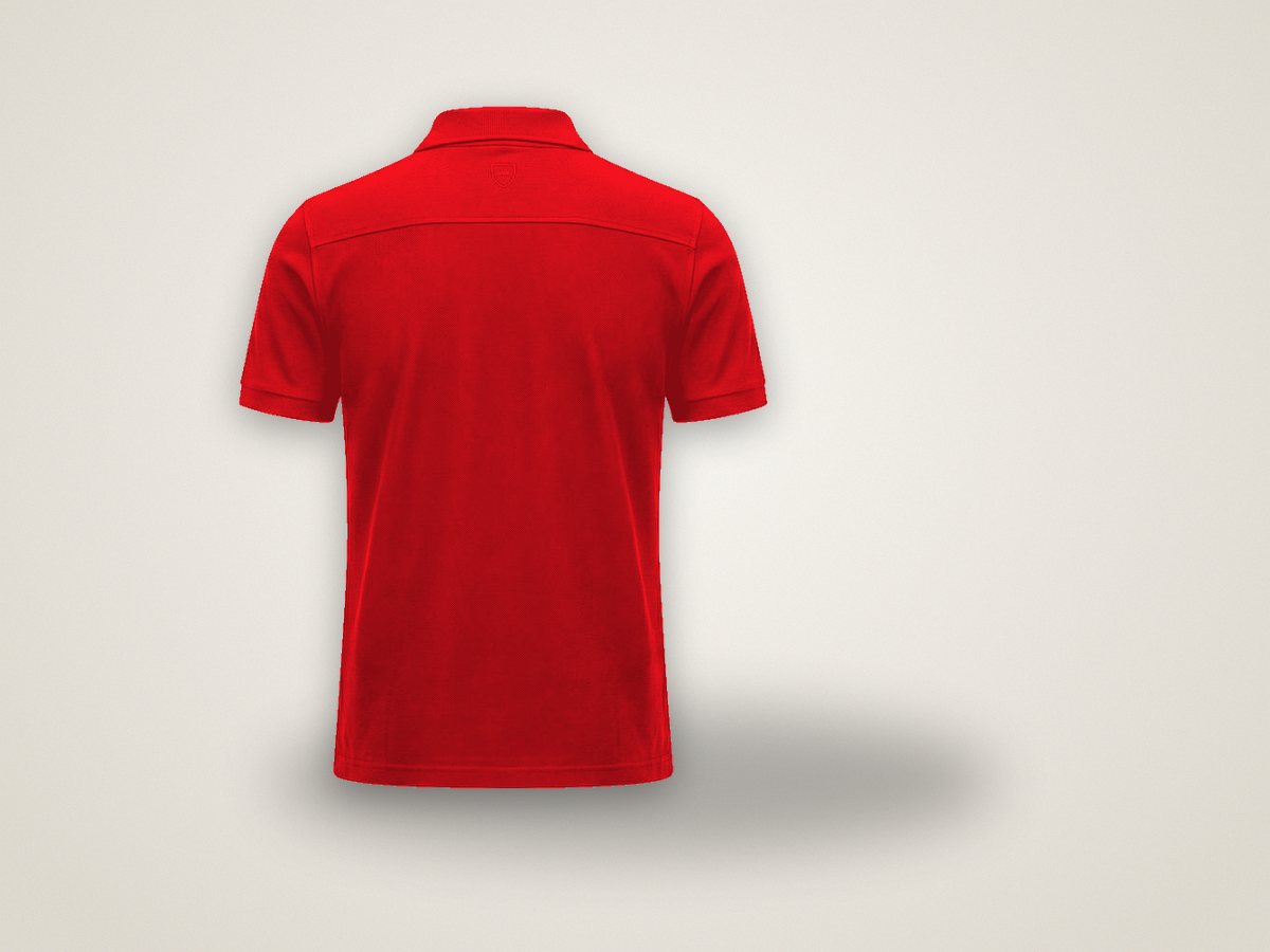 Team in uniform polos